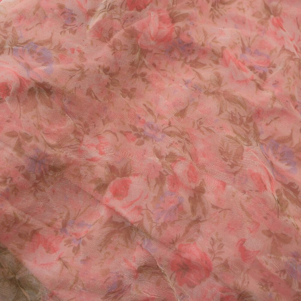 Lulu's Dreamiest Desires Floral Flutter Sleeve V-neck Maxi Dress, Pink, Small - Picture 9 of 11
